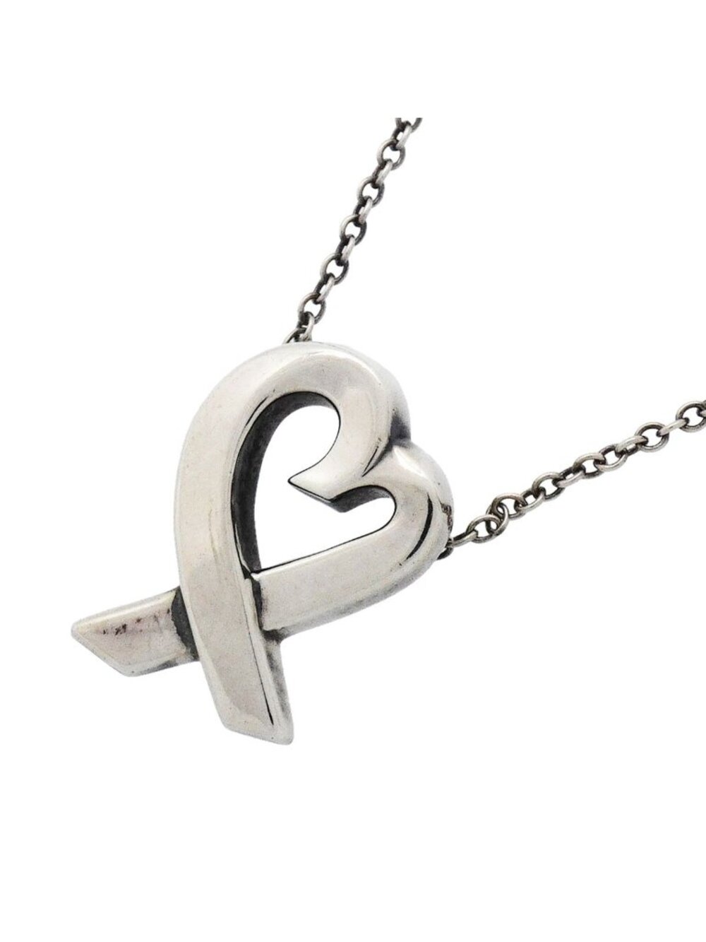 Tiffany & Co Necklace Loving Heart 925 Sterling Silver